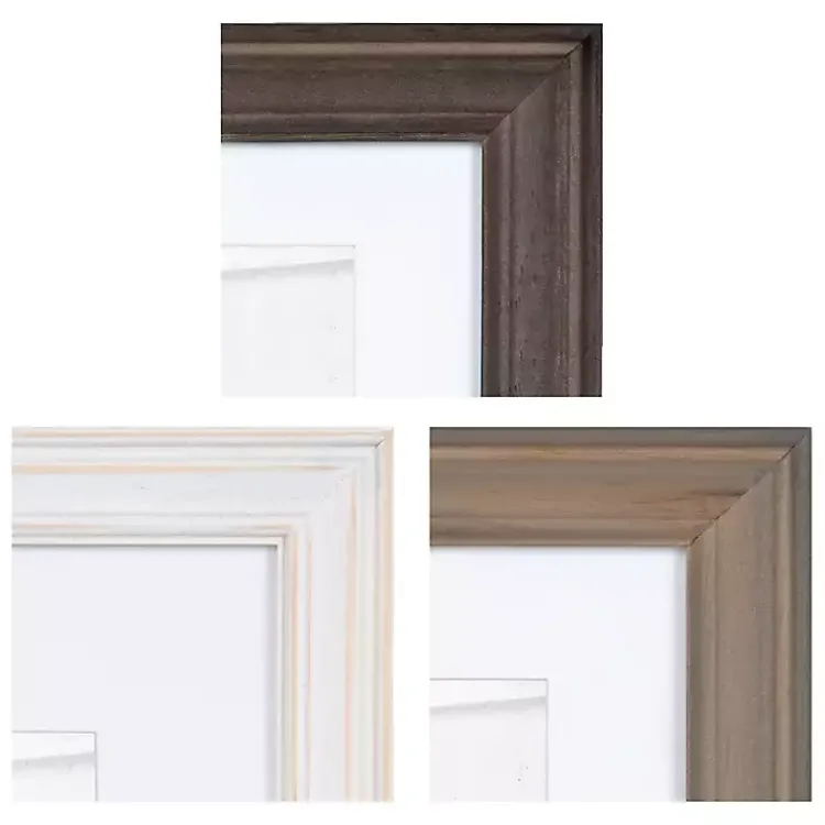 Kirklands Home Brown and Gray 6-pc. Gallery Wall Frame Set Discount