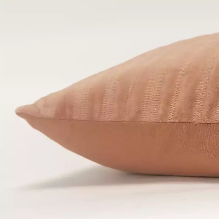 Pillows>Kirklands Home Asymmetrical Stripe Lumbar Pillow Brown