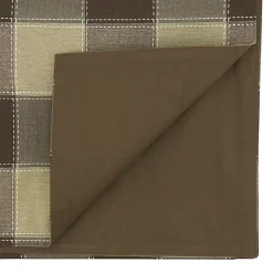 Kirklands Home Brown Block Plaid Table Runner, 90 in. Best