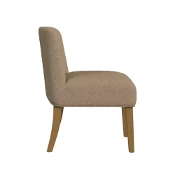 Kirklands Home Boucle Upholstered Dining Chair Brown