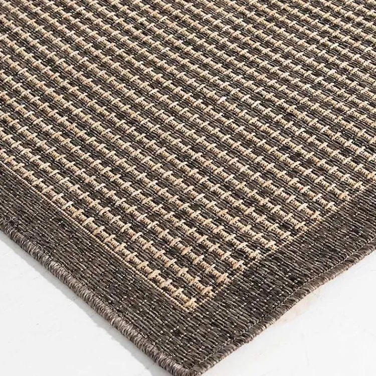Kirklands Home Gather Indoor/Outdoor Area Rug, 5x7 Brown Sale