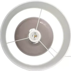 Kirklands Home Glass Short Oval Table Lamp Brown Discount