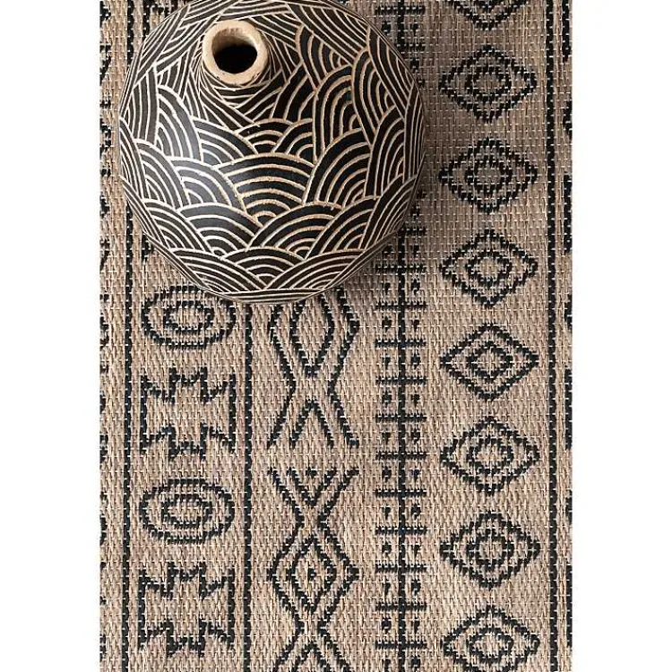 Kirklands Home Jamie Outdoor Area Rug, 5x7 Brown Sale