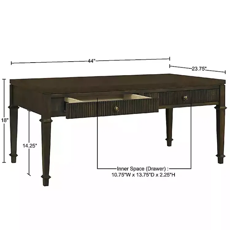 Kirklands Home Kenna Coffee Table Brown Best