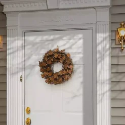 Wreaths>Kirklands Home Maple Leaves Wreath Brown