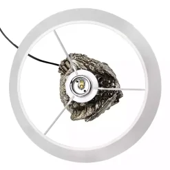 Kirklands Home Brown Owl and Shade Table Lamp White Outlet