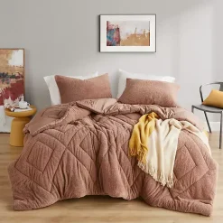 Kirklands Home Quilted Teddy 2-pc. Twin Comforter Set Brown Online