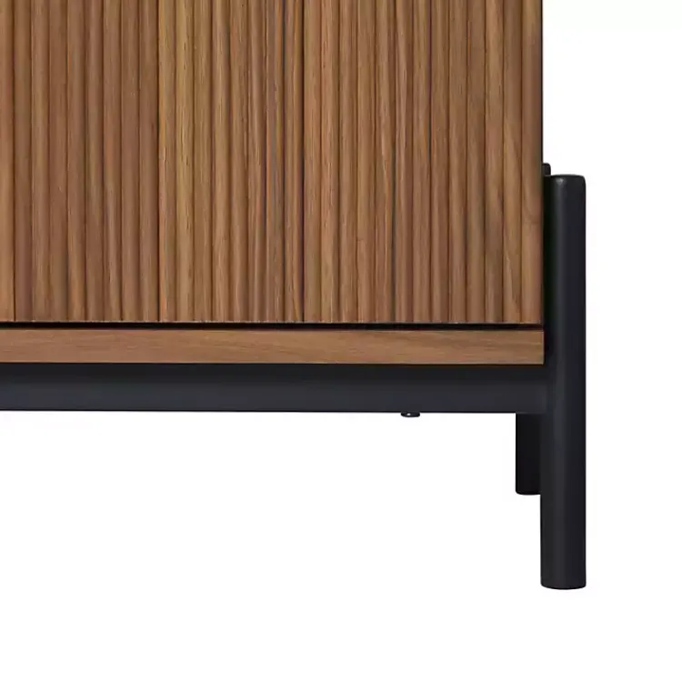 Kirklands Home Reeded 3-Drawer Dresser Brown Best