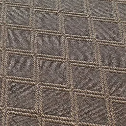 Kirklands Home Santorini Trellis Outdoor Area Rug, 7x9 Brown Clearance