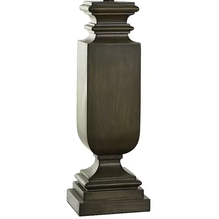 Kirklands Home Brown Traditional Rectangular Table Lamp Clearance