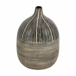 Vases>Kirklands Home Tribal Vase Brown