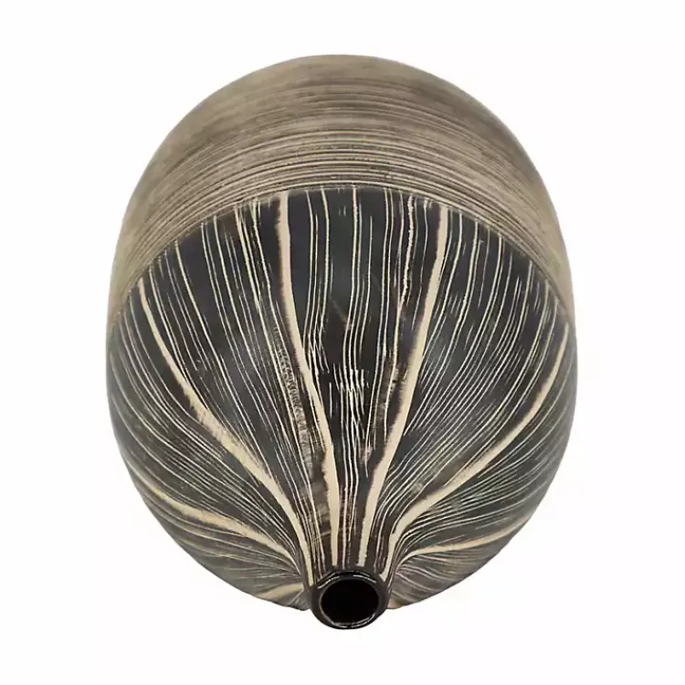 Vases>Kirklands Home Tribal Vase Brown