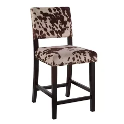 Kirklands Home Udder Madness Counter Stool Brown Best