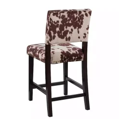 Kirklands Home Udder Madness Counter Stool Brown Best
