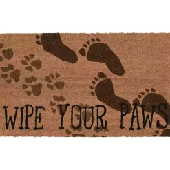Kirklands Home Wipe Your Paws Doormat Brown Online