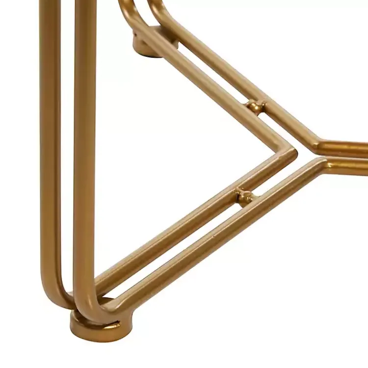 Kirklands Home Wood Beaded Nesting Side Tables, Set of 2 Brown Best