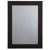 Kirklands Home Brown Wood Framed Beveled Edge Wall Mirror