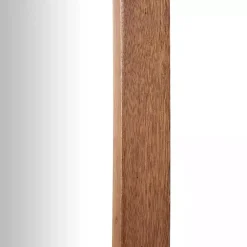 Kirklands Home Wood Rounded Edges Mirror Brown Outlet