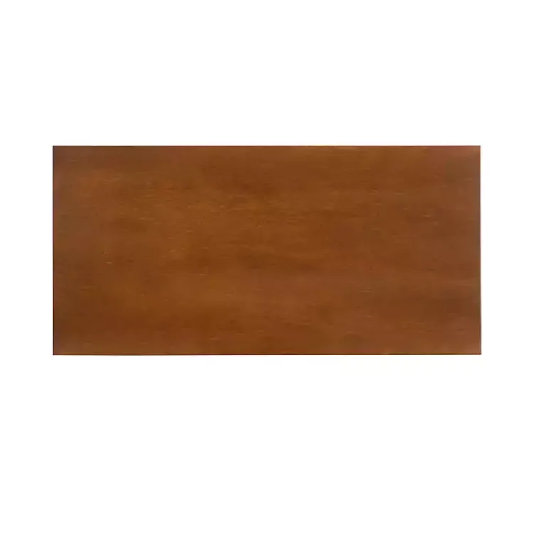 Kirklands Home Wood Slatted Bottom Shelf Coffee Table Brown Sale
