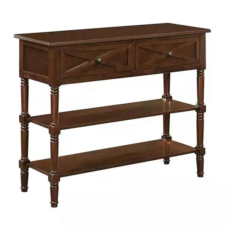 Kirklands Home Wood Traditional Console Table Brown Online
