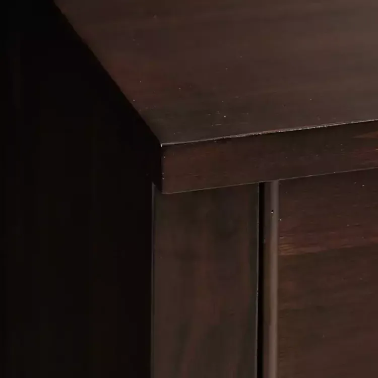 Kirklands Home Wood Turned Legs 2-Drawer Chest Brown Hot