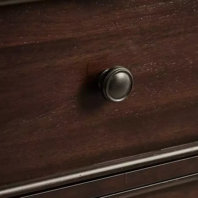 Kirklands Home Wood Turned Legs 2-Drawer Chest Brown Hot