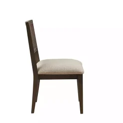 Kirklands Home Woven Back Dining Chairs, Set of 2 Brown