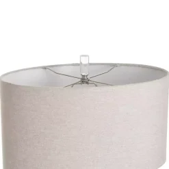 Kirklands Home Brushed Brown Shell Table Lamp Gray Clearance