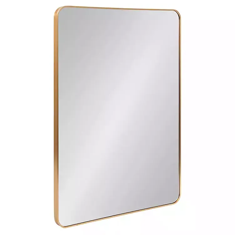 Kirklands Home Brushed Gold Sada Wall Mirror Sale