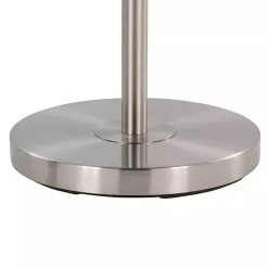 Kirklands Home Brushed Nickel Cassie Floor Lamp New