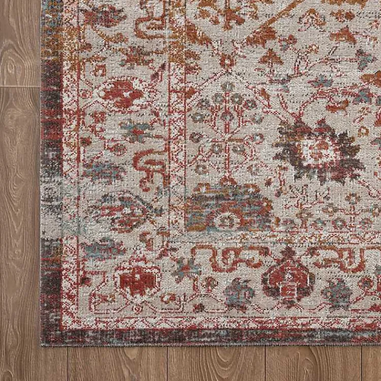 Kirklands Home Budding Bohemian Indoor/Outdoor Area Rug, 5x8