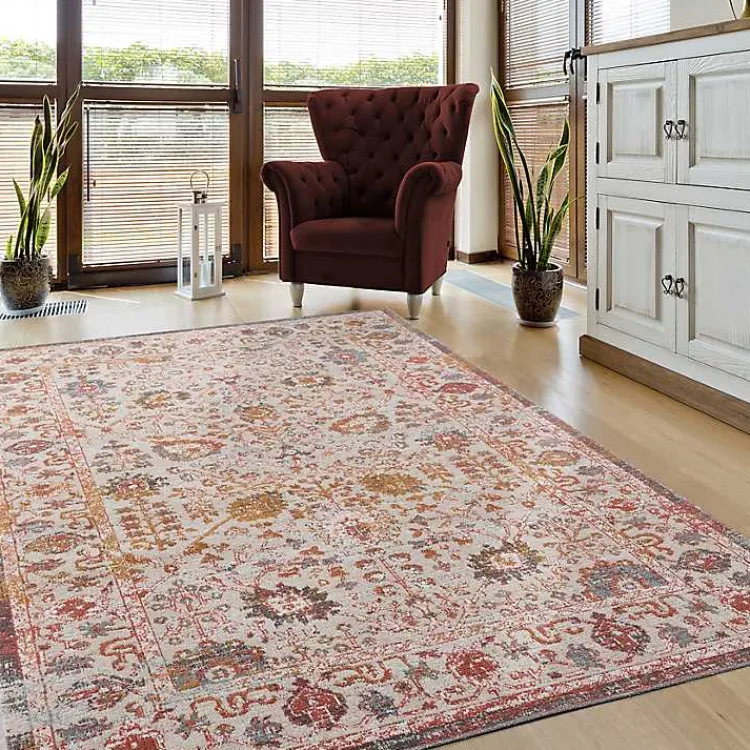 Kirklands Home Budding Bohemian IndoorOutdoor Area Rug, 8x10 Discount