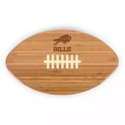 Kirklands Home Buffalo Bills Bamboo Football Cutting Board Tan Sale