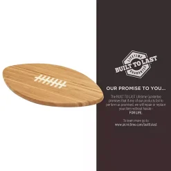 Kirklands Home Buffalo Bills Bamboo Football Cutting Board Tan Sale