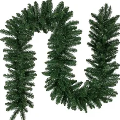 Christmas Arrangements & Garland>Kirklands Home Buffalo Fir Christmas Garland Green