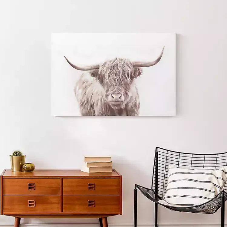 Kirklands Home Bullie Boy Sepia Canvas Art Print Tan Sale