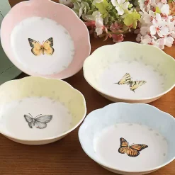 Kirklands Home Butterfly Meadow Fruit Bowls, Set of 4 Online