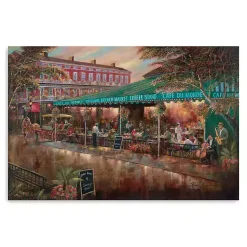 Mardi Gras Decorations>Kirklands Home Café du Monde Canvas Art Print, 24x16 in.