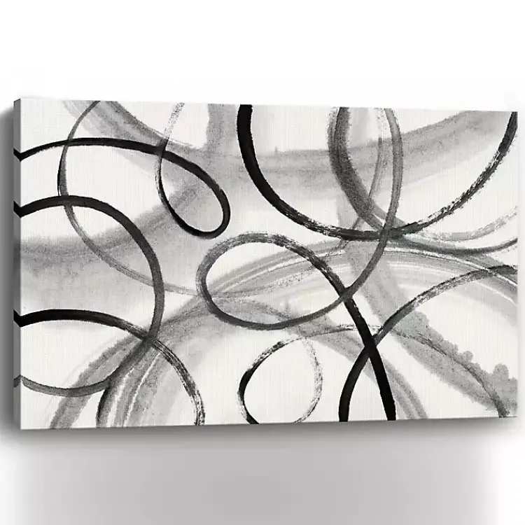 Kirklands Home Calligraphia Giclee Canvas Art Print, 48x32 in. Outlet