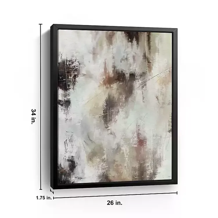 Kirklands Home Calm Abstractions Framed Canvas Art Print Hot