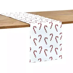 Christmas Dining & Entertaining>Kirklands Home Candy Cane Wishes Table Runner