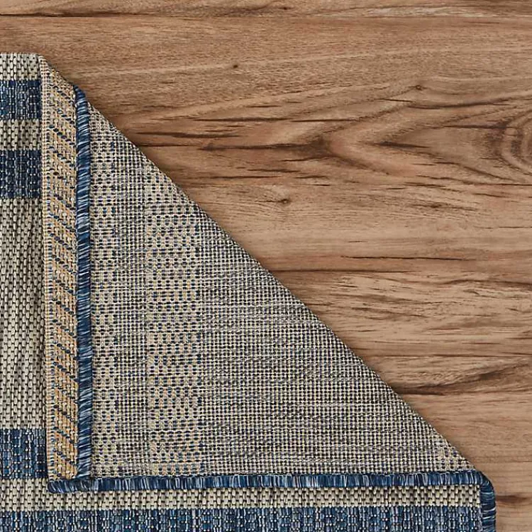 Kirklands Home Captiva Nautical Helm Outdoor Area Rug, 5x7 Sale