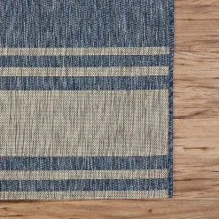 Kirklands Home Captiva Nautical Helm Outdoor Area Rug, 5x7 Sale