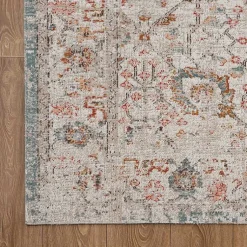 Kirklands Home Caramel Botanical Indoor/Outdoor Area Rug, 7x9 Sale