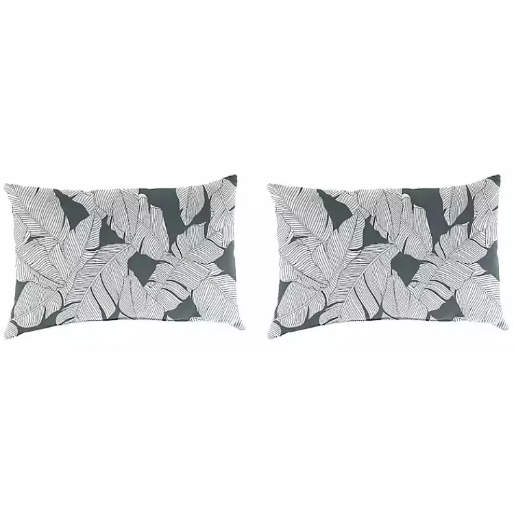 Kirklands Home Carano Stone Outdoor Accent Pillows, Set of 2 Outlet
