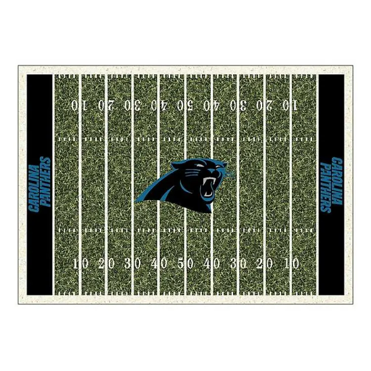 Kirklands Home Carolina Panthers Home Field Area Rug, 6x8 Clearance