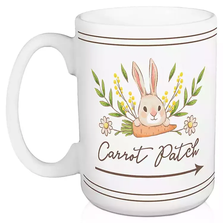 Easter Decorations>Kirklands Home Carrot Patch Easter Mugs, Set of 2