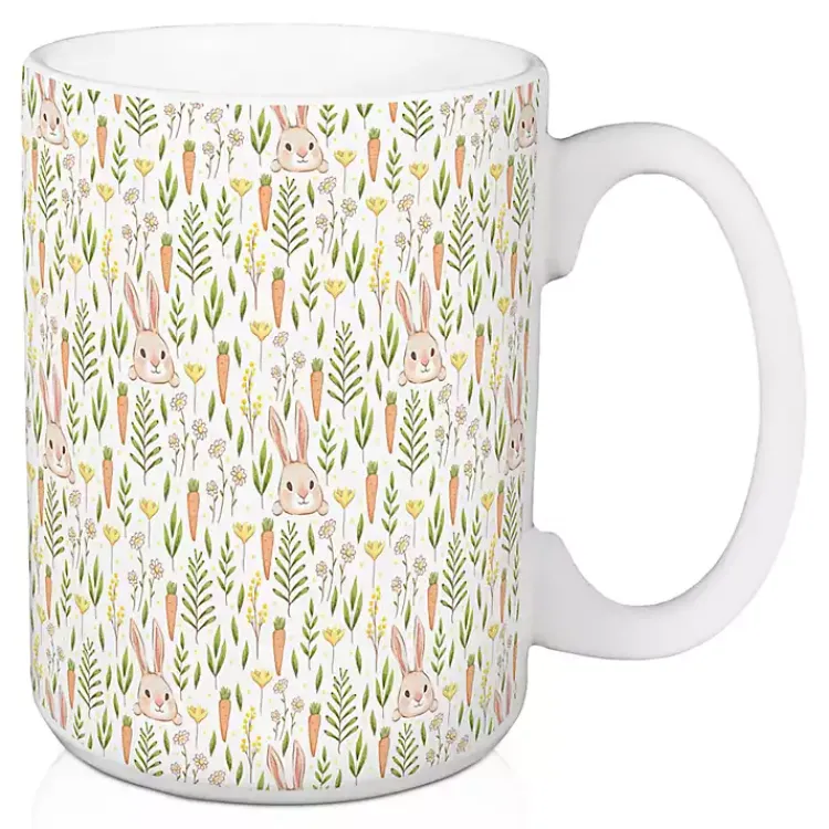 Easter Decorations>Kirklands Home Carrot Patch Easter Mugs, Set of 2