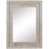 Kirklands Home Carved Floral Mango Wood Mirror Sale