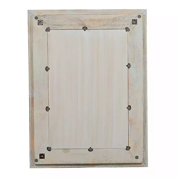 Kirklands Home Carved Floral Mango Wood Mirror Sale